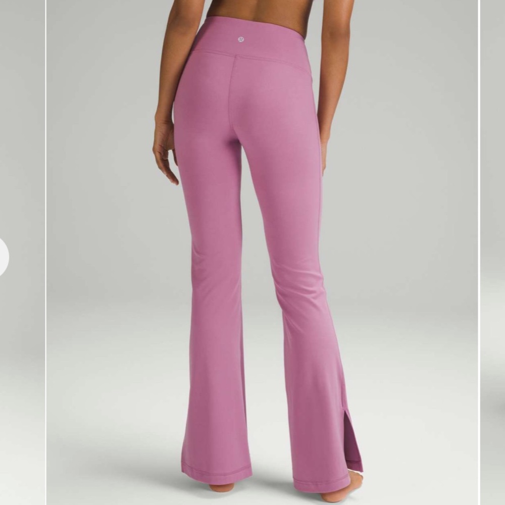 Lululemon Groove High-Rise Split-Hem Flared Pant *Nulu
Velvet Dust size 4 - Picture 4 of 7